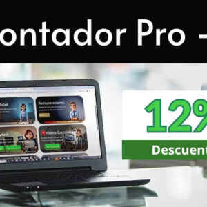 Contador Pro-i incluye Contabilidad + Remuneraciones + Simplificada + Importador de RCV Online 1 Usuario 1 Año